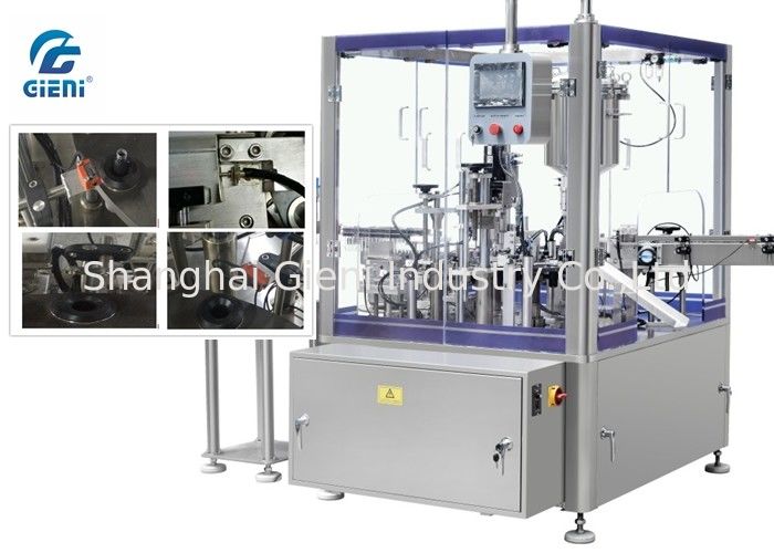 Automatic Swirl Lip Gloss Filling Machine With Piston Filling Type