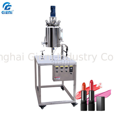 20L Melting Stirring Tank Lipstick Pouring Machine Hand Manual Type Metal Mold