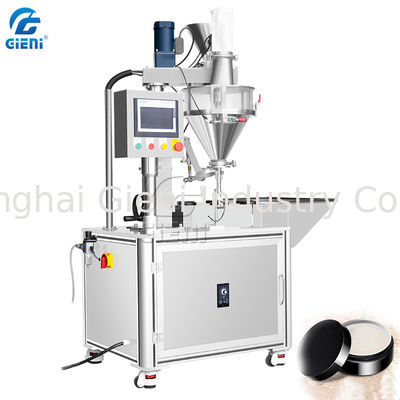 Rotary Automatic Loose Powder Filling Machine With Weighing Sensor Screw Feeding