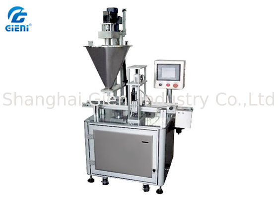 Screw Feeding Type Loose Powder Filling Machine / Equipment Servo Motor