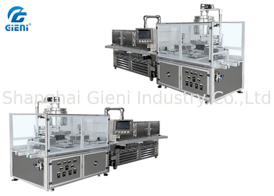 Semi - Auto Lipbalm Filling Machine 10 Nozzles With Preheating Function