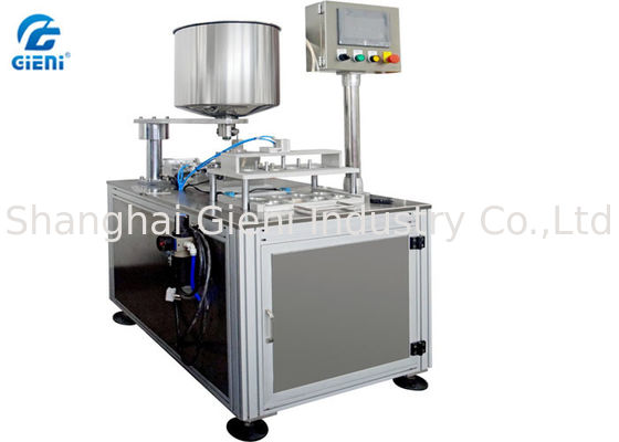 Double Colors CC Cream Filling Machine, 4Nozzle Air Cushion Filler