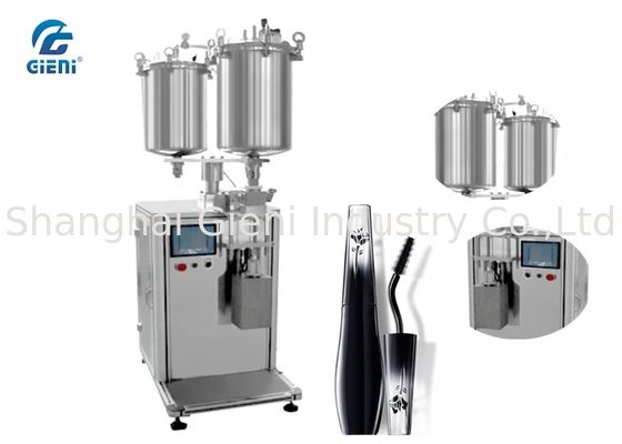 Economic Type Mascara Filling Machine Two Nozzles with Double Tank
