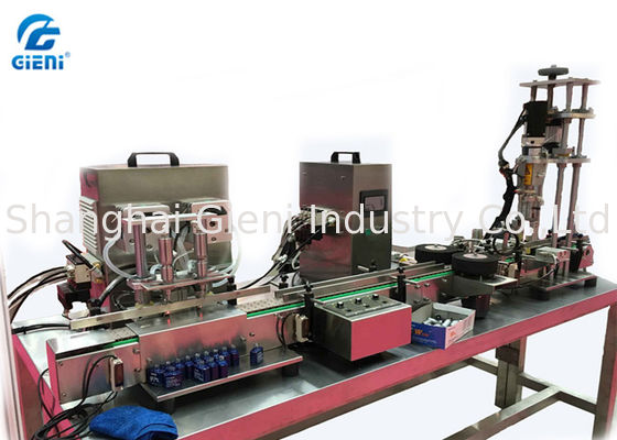 Multi - Functional Peristaltic Pump Nail Polish Filling Machine With 20-30bpm Output
