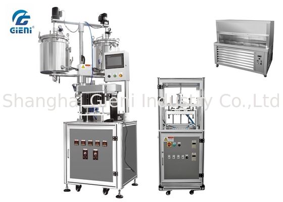 Professional Lip Balm Filling Machine With Mould Releaser And Freezing Platform