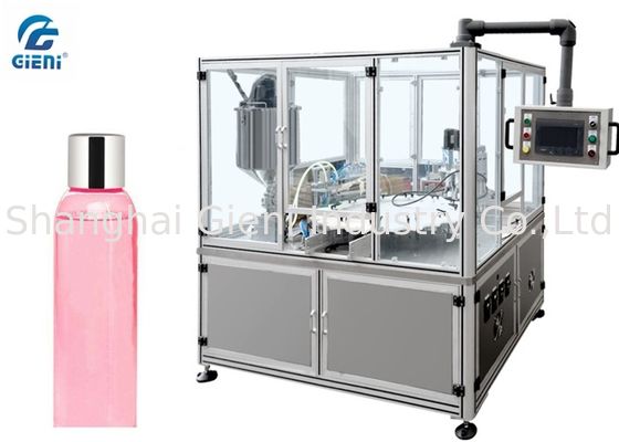 High Efficiency Makeup Lotion Filling Machine Two Nozzles With Servo Motor