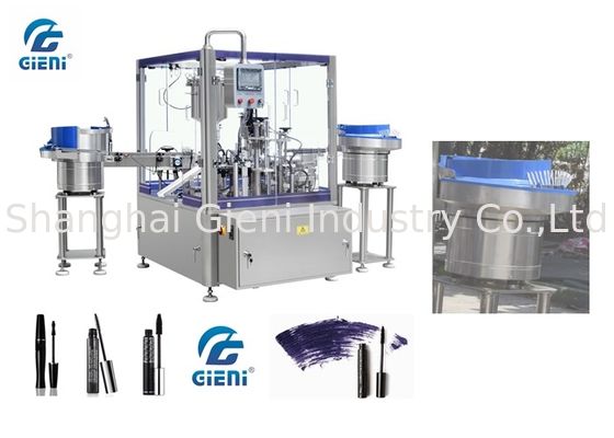 Automatic Mascara Filling Machine AC220V SUS304 With Vibration Table