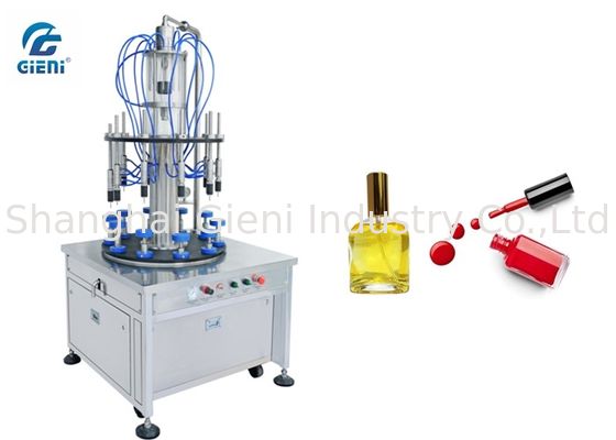 Pneumatic Nail Polish Filling Machine 3 Operator With Water - Based Materials