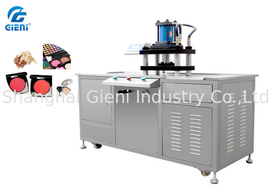 Make Up Powder Press Machine For Eyeshadow / Blusher / Powder Cake , Fully Hydraulic