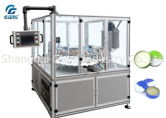 Piston Type PLC Control Capper for Vaseline Filling Machine With  Stainless Steel Material