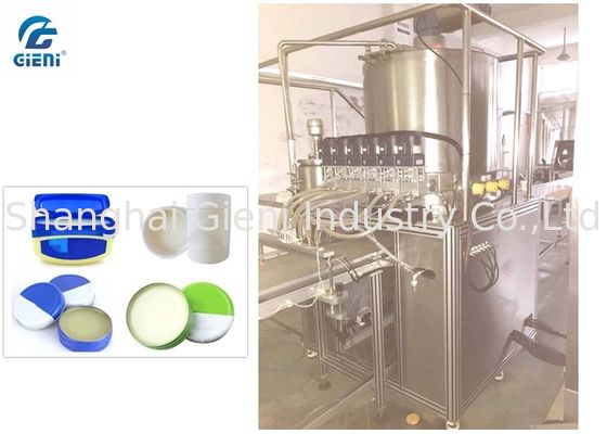 Customized Petrolatum Cream Filling Machine Six Nozzles Easy To Clean