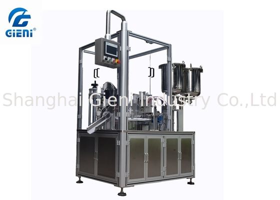 Rotary Liquid Eyeliner Filling Machine For Color Cosmetic 26 Pcs/Min