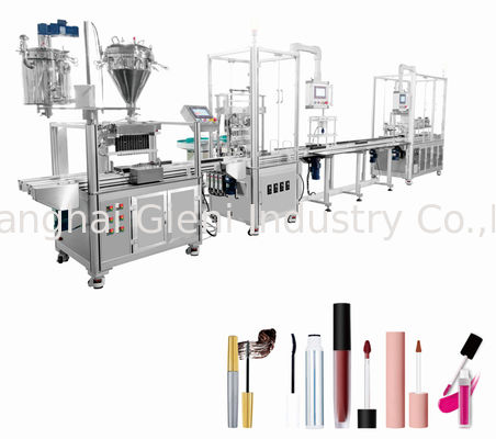 2400pcs/hour High Speed Mascara Filling and Capping Production Line