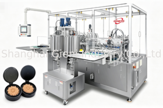 Intelligent Vision Inspection Cushion Filling Machine with Automatic Ring Alignment and Four Nozzle Servo Filling for Premium Cosmetic Production
