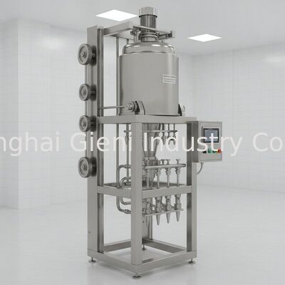 Sanitary Hot Filling Machine with SUS316L Stainless Steel Tank Lift Up Down and Full Path Heating for Cosmetic Filling