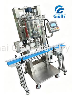 Small Batch Hot Filling Machine with Tank Lift Up Down and Precision Dosing for Full Path Heating