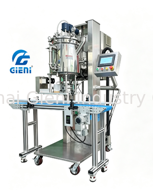 High Speed Hot Filling Machine with Tank Lift Technology and Servo Driven Precision for Cosmetics