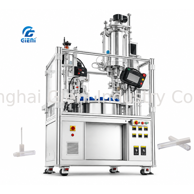 2 Nozzle Lip Gloss Filling Machine with 500BPH Speed and 1-50ml Precision Fill