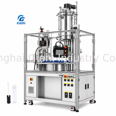 4 Nozzle Lip Gloss Filling Machine with 1000BPH Speed and 0-120C Temp Control for Viscous Formulas