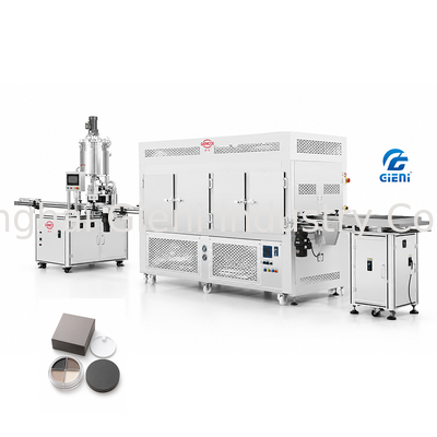 JYF Lift-Type Single Nozzle Filling Line Servo Filling 0.6-0.8MPa for High Viscosity Cream