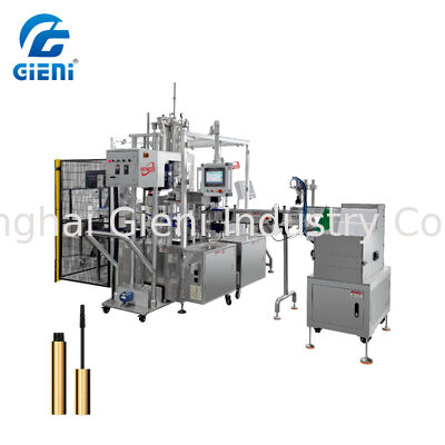 Servo Piston Anti-Drip Mascara Filling Machine Multi Size Bottle Cosmetic Filler