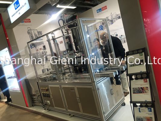 5 Nozzle Silicone Lipstick Filling Cooling Releasing Machine With Speed 1000pcs/Hour