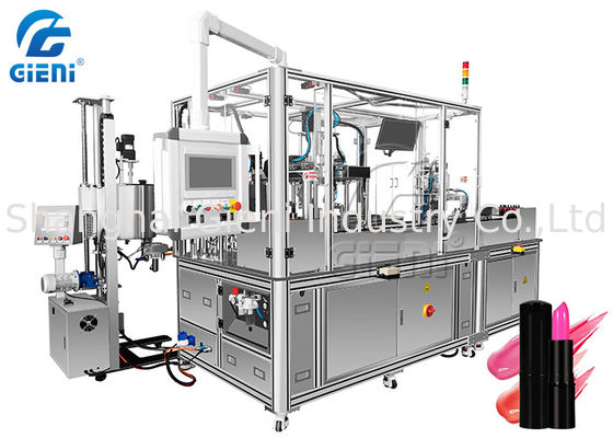 1000PCS/H Piston Silicone Lipstick Filling Machine