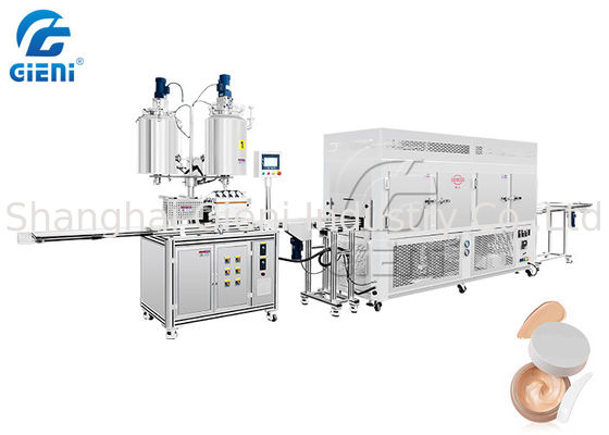 5 Nozzles Linear 0.8MPa 360pcs/H Piston Filling Machine