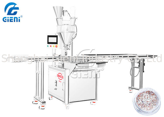 900pcs/H PLC Control Cosmetic Filling Machine With 25L Hopper