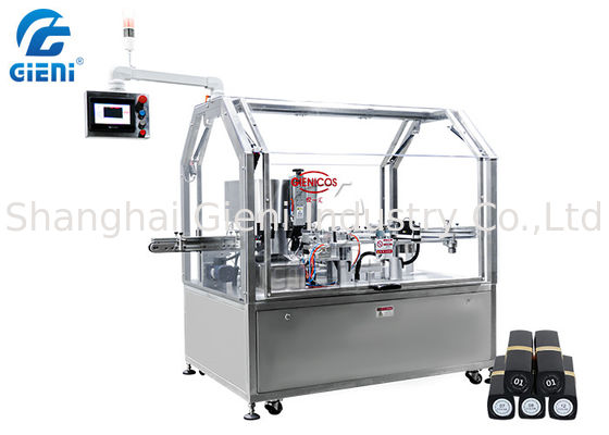 non slipping 90pcs/Min Cosmetic Lipstick Labeling Machine
