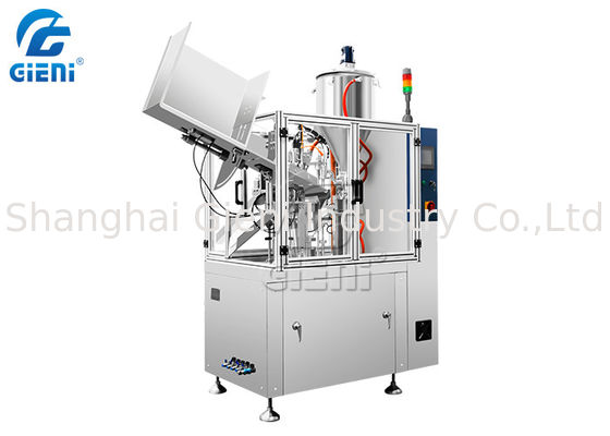 SUS316L 2400pcs/H Water Circulation Cosmetic Tube Filling Machine