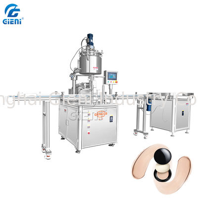 14ml Eyeshadow Cream Cosmetic Filling Machine With One Nozzle