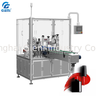 AC220V 50pcs/Min Nail Polish Filling Equipment PLC Control