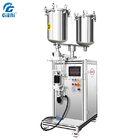 Dual Nozzle Lip Gloss Filling Machine Stainless Steel 20L