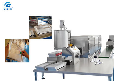 Manual Lipstick Filling Machine One Nozzle With Multi Cavities Mould