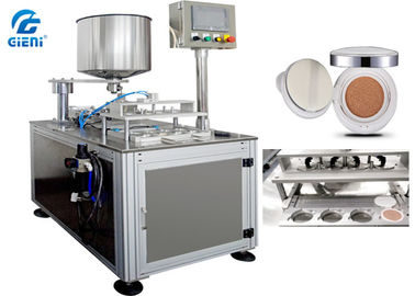 Four Nozzles Cosmetic Filling Machine SUS304 For Air Cushion / CC Cream