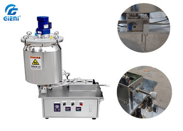 Single Nozzle Lipstick Filling Machine / Stainless Steel Piston Type Filler