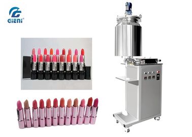 Single Nozzle Lip Balm Filling Machine with 20L Double Layer Bucket