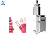 Single Nozzle Lipstick Filling Machine Simple Operation , Liquid Lipstick Filler