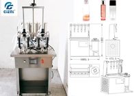 Water Based Material Toner Filling Machine For Glass Container