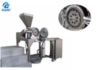 Screw Feeding Type Cosmetic Powder Crusher With 12 Hammers , Stainless Steel Material