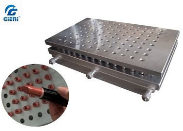 Aluminium 96 Cavities Manual Metal Lipstick Mold For Color Cosmetic Filling Machine