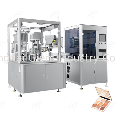 Good price Servo Type Robotic Compact Makeup Cosmetic Powder Pressing Machine online