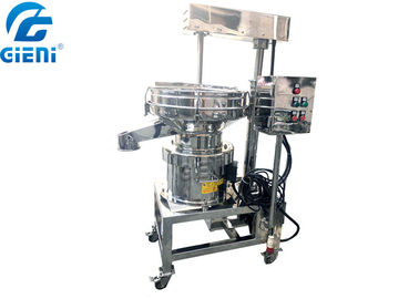Good price 45kg Weight Cosmetic Powder Press Machine Powder Sifter For Dry Face Powder online