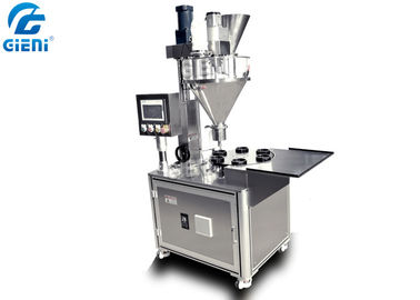 Good price Intelligently Weigh Cosmetic Powder Press Machine With Working Platform online