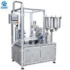 Spiral Lip Gloss Filling Machine With Double Layer Tank