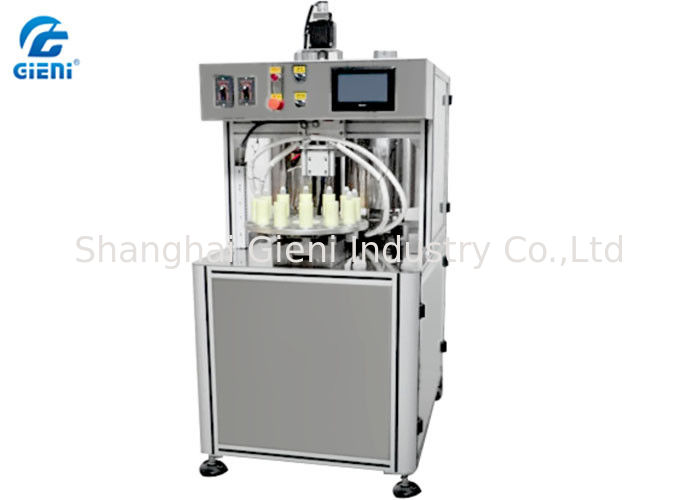 Multi - Colors Spiral Lip Gloss Filling Machine with Double Layer Tank