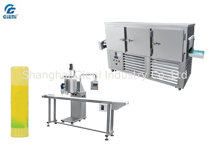 Chilling Tunnel Lip Balm Making Machine 5P10P Compressor With 1 Year