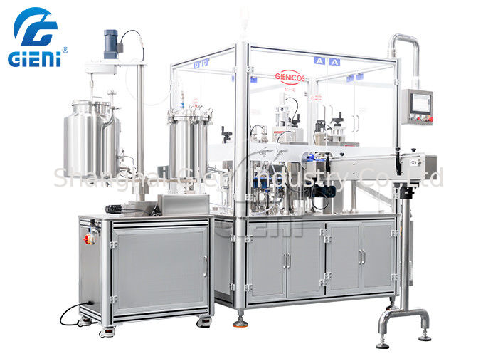 Rotary Type 60pcs/Min Lip Gloss Tube Filler Machine