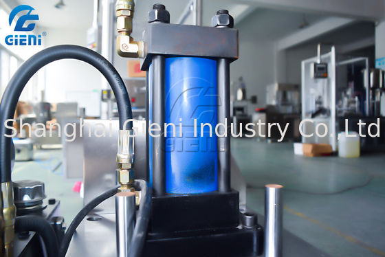 Hydraulic Type Cosmetic Powder Press Compacting Machine With Touch Screen